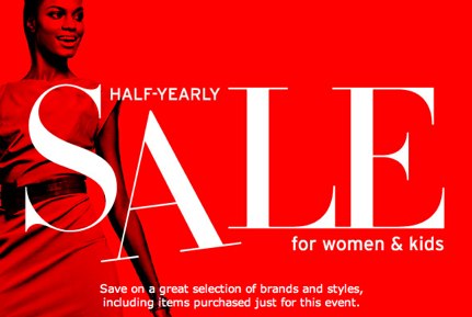 Nordstrom â€“ Half-Yearly Sale, shop online FREE shipping, FREE ...