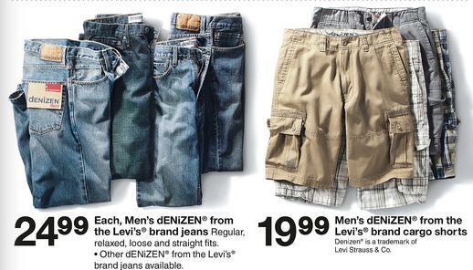 Target - $5 off Men's dENiZEN brand jeans in-ad coupon plus deals!