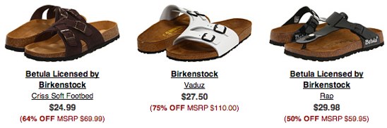 birkenstock sale costco