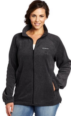 Women's Columbia fleece plus-size jacket - $19.94 (reg. $65)