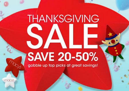 Macy&#39;s Black Friday online deals, LIVE now! Thanksgiving Sale