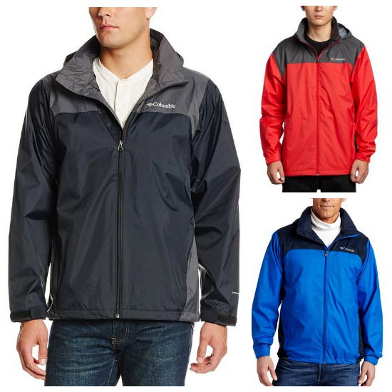 Columbia Men's Glennaker Lake Packable Rain Jacket - $27.71 (reg. $60)