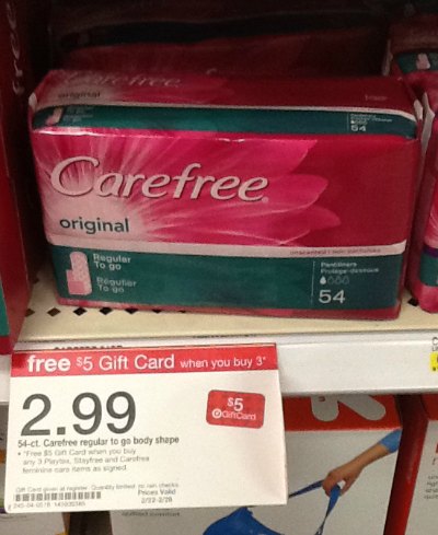 carefree-liners-target-gift-card-promotion