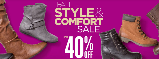 ... up to 40% off. FREE Shipping with 35 purchase. Shop Payless here