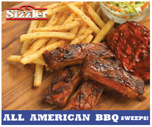 Sizzler All American Bbq Sweepstakes Win A Gift Card For 1 075