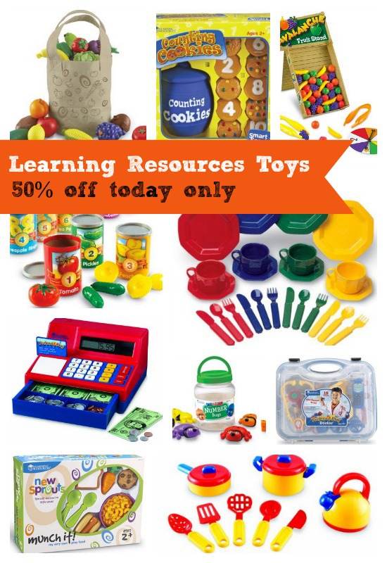 Learning Resources Toys - 50% off TODAY 