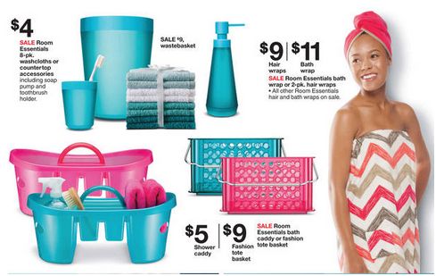 Target Cartwheel - 20% off Room Essentials plus Target Coupons - Up to 40% off (through Sunday)