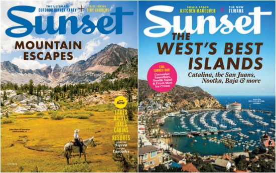 sunset magazine today only subscription years order use off year just