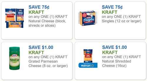 Current Kraft Coupons for Canada.