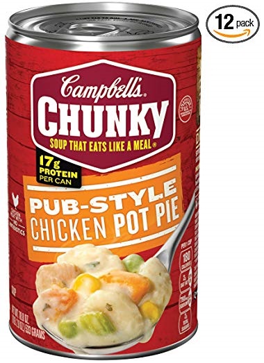 Campbell's ChunkyPub-Style Chicken Pot Pie Soup, 18.8 oz ...