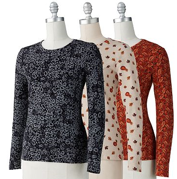 Kohl's - Women's long-sleeve shirts $3.20 shipped, plus other deals! 20 ...